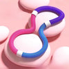 Weighted Tummy Tuck Hoop – Soft Spring Hula Hoop for Waist Training & Home Exercise