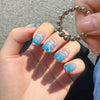 3D Cat Eye Nail Magnetic Pen - Lollipop Vortex Rainbow Halo Nail Art Magnet