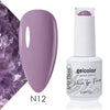 15ml Gel Nail Polish 65 Colors Soak-Off UV/LED Semi-Permanent Nail Gel Varnish