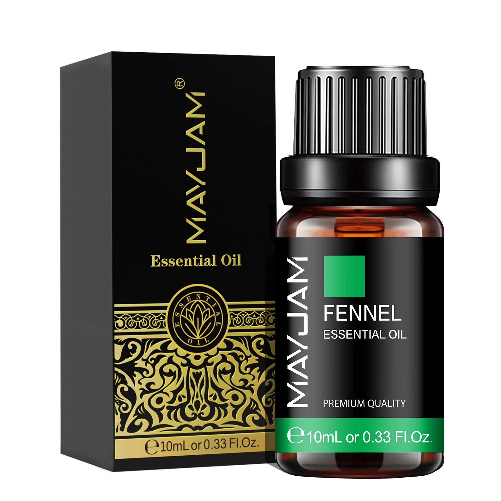 MAYJAM 10ml (0.34 fl oz) Pure Aromatherapy Essential Oil - Lavender, Jasmine, Eucalyptus, Vanilla, Sandalwood, Bergamot, Rosemary, Citronella, Cinnamon