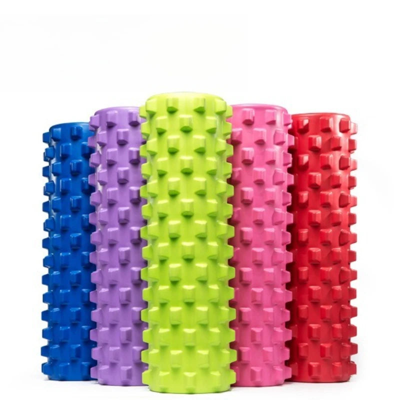 Hollow Muscle Massage Roller Mace – Yoga Column Massager for Back, Foot & Full-Body Relaxation