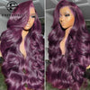 Body Wave 13x4 Lace Front Synthetic Wig - Heat Resistant 320°F, Natural Look, Adjustable Cap