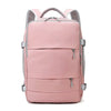 Women's Travel Backpack Large Capacity Waterproof Anti-Theft Daypack with Luggage Strap & USB Charging Port (43 x 28 x 16 cm / 17 x 11 x 6 in)