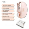 Automatic Electric Nail Clipper Trimmer with LED Light - Portable Manicure Tool with Child Lock & 2-Speed for Adults and Babies