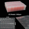 Double-Sided Nail Glue Stickers 600/1200 PCS Waterproof Breathable Adhesive Tabs for False Press-On Nails