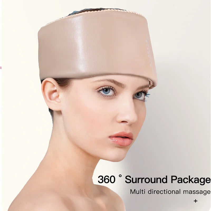 AUREALSUN Electric Air Pressure Head Massager – Scalp Massager for Headache Relief & Deep Relaxation