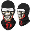 Skull Balaclava Face Mask - Windproof Breathable Neck Warmer for Cycling, Skiing & Motorcycling (Unisex)