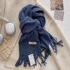 SENAIFEI Luxury Winter Wool Scarf for Women – Cashmere-Feel Pashmina Shawl Wrap, Thick Soft 30 x 200 cm (11.8 x 78.7 in)