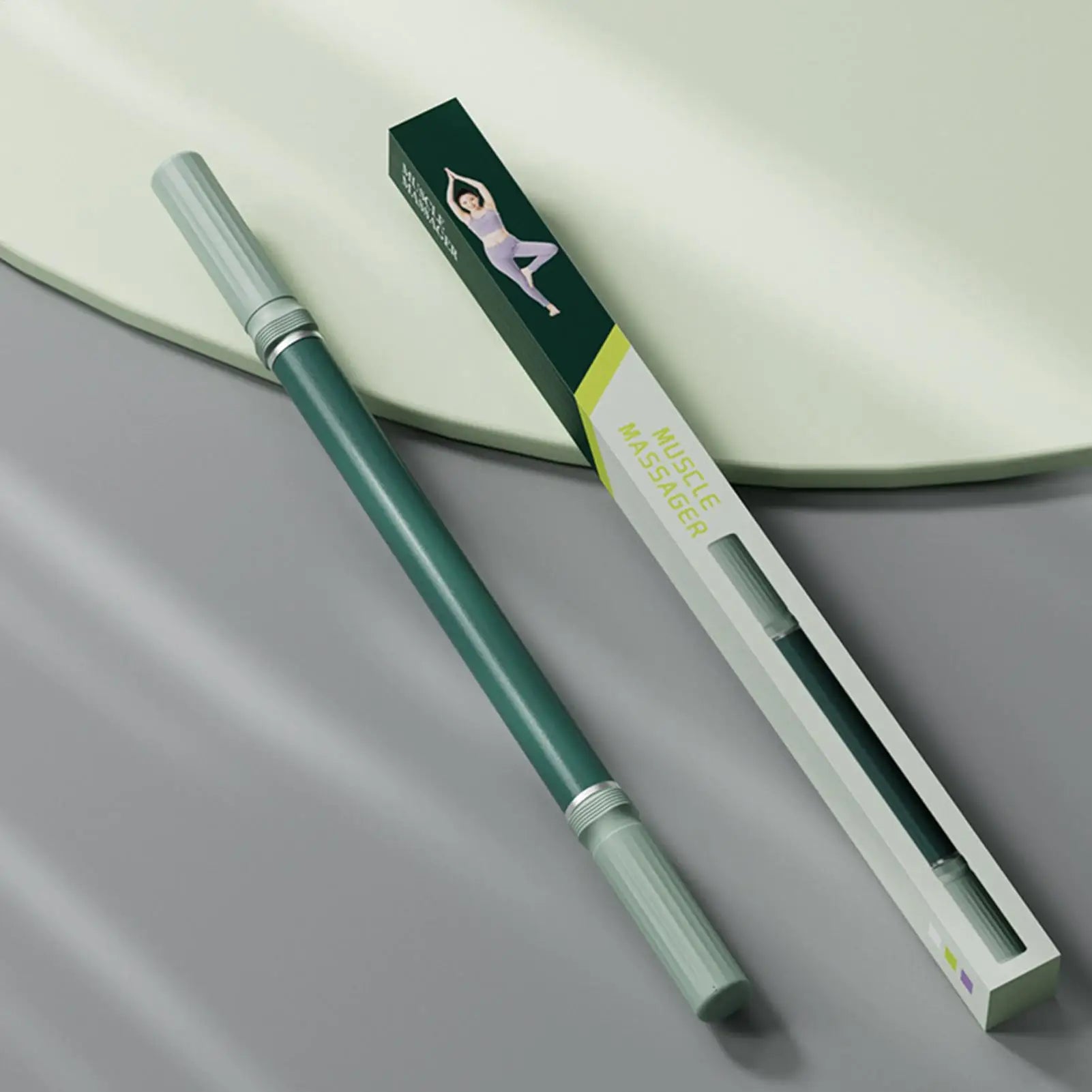 Yoga Fascia Stick Muscle Relaxation Massage Roller Bar for Leg Stretching and Release Fitn and Yoga Stretching Aid Equipment ﻿