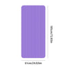 Non-Slip Yoga Mat 10mm Thick 72.8 x 24 in (185 x 61 cm) NBR Pilates Fitness Mat with Carry Strap