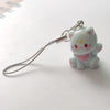 Fluffy 3D Animal Resin Keychain – Alpaca, Elk, Capybara & Goose Cute Bag Charm