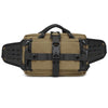 Tactical Fanny Pack Waist & Chest Pack — Waterproof EDC Crossbody Belt Bag for Hunting, Camping & Hiking (9.8 x 2.8 x 6.3 in / 25 x 7 x 16 cm)