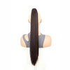 24-Inch (61 cm) Clip-In Straight Ponytail Hair Extension, Heat-Resistant Synthetic Claw Clip for Women, Blonde/Black