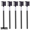3/5-Piece Eye Makeup Brush Set Eyebrow Brushes Lash Comb Lash Separator with Mini Trimmer Scissors for Women