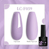 129-Color Gel Nail Polish 7ml (0.24 fl oz) – Soak-Off UV/LED Gel Varnish for Manicure & Nail Art