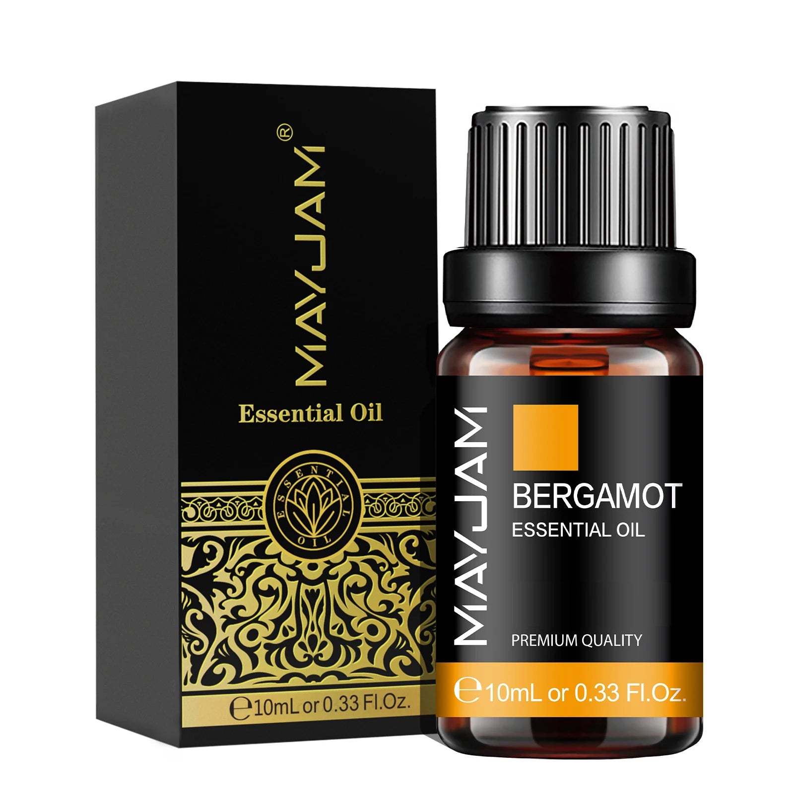 MAYJAM 10ml (0.34 fl oz) Pure Aromatherapy Essential Oil - Lavender, Jasmine, Eucalyptus, Vanilla, Sandalwood, Bergamot, Rosemary, Citronella, Cinnamon