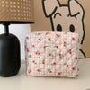 Large Capacity Women's Cosmetic Bag - Plaid Zipper Travel Makeup Clutch, Multiple Sizes (Up to 24 x 18 x 7.5 cm | 9.4 x 7.1 x 3.0 in)
