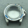 40mm Vintage 316L Stainless Steel Watch Case — 10BAR (100m/330ft) Water-Resistant, 20mm Nylon Strap Compatible, Fits Mechanical Movements