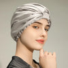 Pure Mulberry Silk Sleeping Bonnet – 100% Silk Sleep Cap & Turban for Hair Protection, Anti-Frizz & Hair Loss Prevention, One Size