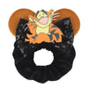 Disney Mouse Ears Sequin Velvet Bow Elastic Headband 4 in (10 cm) – Women's & Girls Party Hair Accessory
