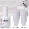 Top & Base 15ml (0.5 fl oz) Gel Nail Polish – Semi-Permanent UV/LED Soak-Off Base Coat and Top Coat, Long-Lasting Manicure