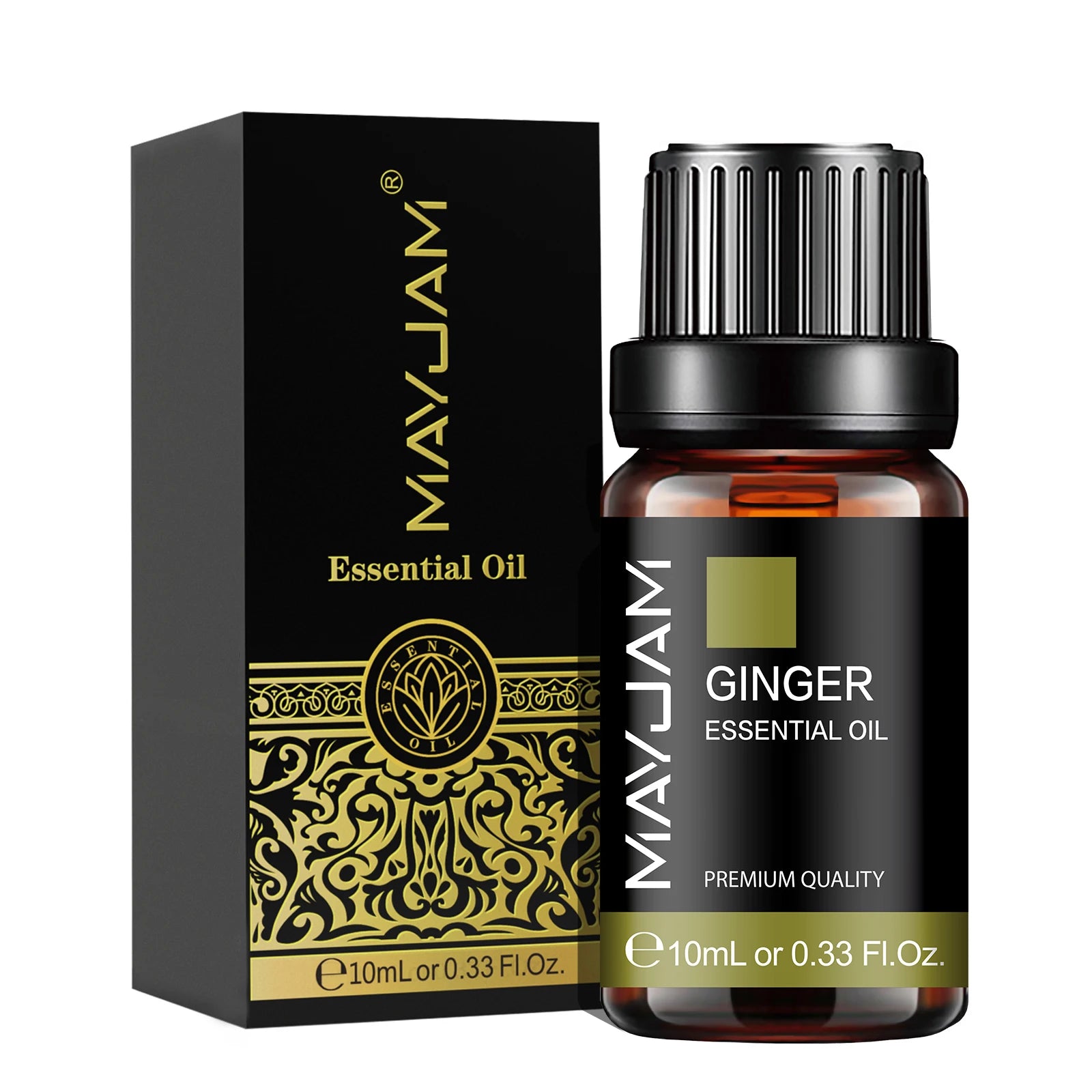 MAYJAM 10ml (0.34 fl oz) Pure Aromatherapy Essential Oil - Lavender, Jasmine, Eucalyptus, Vanilla, Sandalwood, Bergamot, Rosemary, Citronella, Cinnamon
