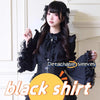 Kawaii Jirai Kei Lolita Y2K Peter Pan Collar Blouse Long Sleeve Cute Japanese-Style Aesthetic Top