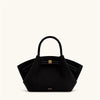 JW PEI Hana Women's Genuine Leather Dumpling Bag Brown Mini Crossbody Shoulder Tote