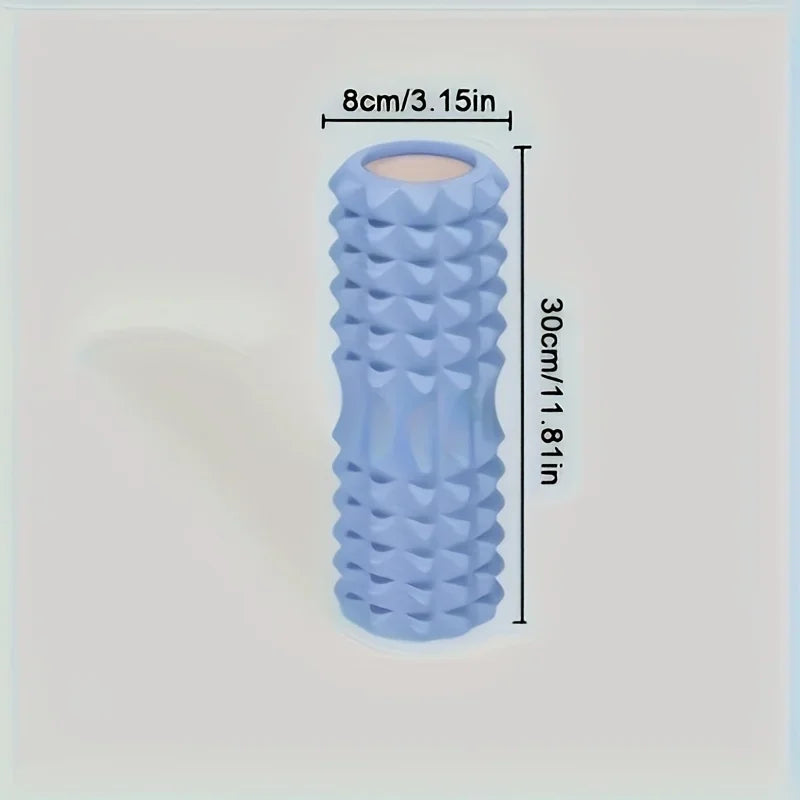 Mini Foam Back Massage Roller for Deep Muscle Relief, Yoga & Post-Workout Recovery