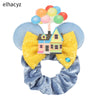 Disney Mouse Ears Sequin Velvet Bow Elastic Headband 4 in (10 cm) – Women's & Girls Party Hair Accessory