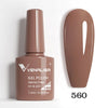 Hema-Free TPO-Free Gel Nail Polish 7.5ml, Glitter Jelly & Nude Shades, Soak-Off UV/LED Full Coverage French