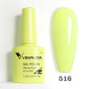 Hema-Free TPO-Free Gel Nail Polish 7.5ml, Glitter Jelly & Nude Shades, Soak-Off UV/LED Full Coverage French