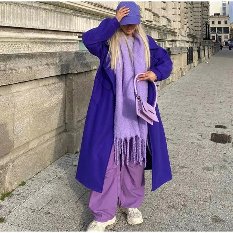 Luxury Cashmere-Blend Winter Scarf for Women – Thick Warm Shawl with Tassels, Soft Fluffy Solid & Plaid