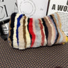 Real Mink Fur Shoulder Bag Luxury Women's Fur Crossbody Handbag