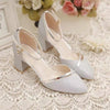 Women’s Black Pointed-Toe Mary Jane Pumps – PU Upper, EVA Insole, 3–5 cm (1.2–2.0 in) Square Heel – Party & Wedding Shoes