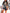 Women's Bohemian Printed Wide-Leg Jumpsuit — Single-Breasted Strap Romper, Summer Streetwear