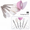 YIKOOLIN 6-in-1 USB Electric Nail Drill Kit — Portable Pen-Style Manicure Polisher with Nail Art Bits