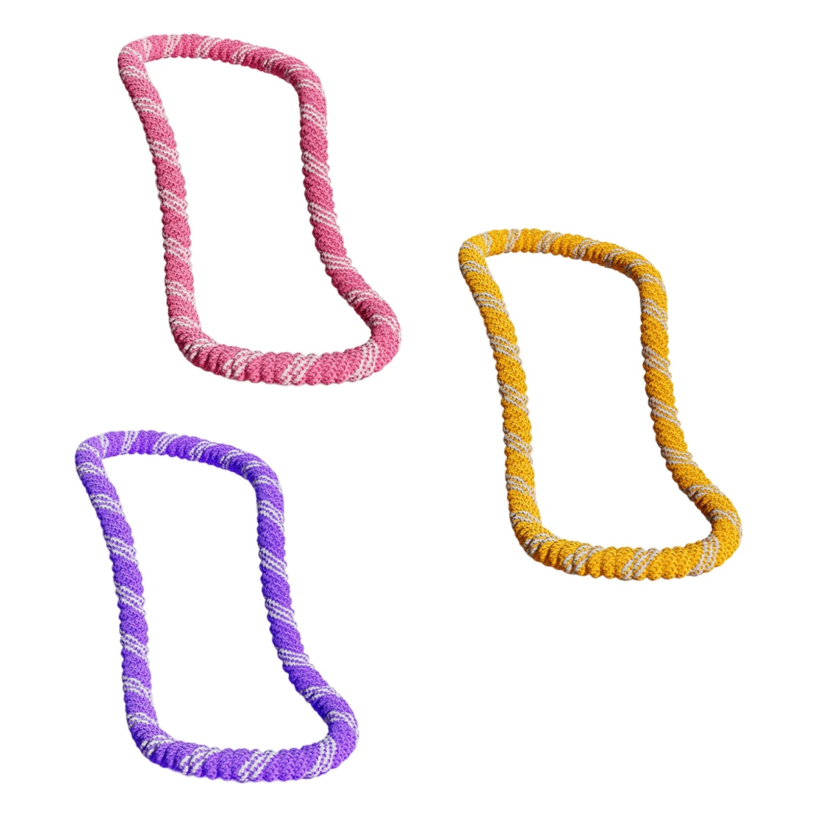 Foldable Weighted Hula Hoop – Silent Spring Waist Trainer (75 in / 190 cm) Portable Abdominal Fitness Ring for Core Strength & Slimming