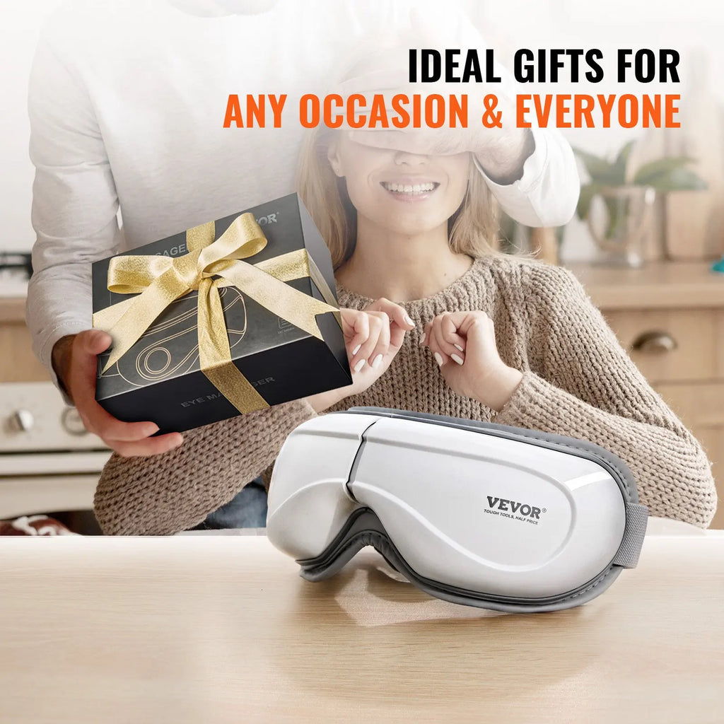 Eye Massager With Heat & Remote Eye Care Device 5 Modes Bluetooth Music