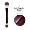Retractable Hourglass-Style Makeup Brush - Multi-Purpose Synthetic Brush for Foundation, Concealer, Powder, Bronzer, Blush, Eyeshadow, Eyeliner