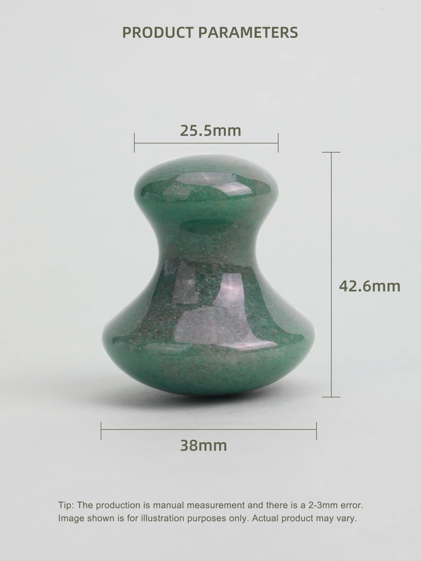 Natural Jade Mushroom Gua Sha – Facial & Body Massager for Lymphatic Drainage, Skin Sculpting & Anti-Aging