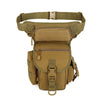 Tactical Drop Leg Thigh Pack 30cm (11.8in) – Waterproof MOLLE Waist Fanny Tool Bag for Motorcycle & Hunting