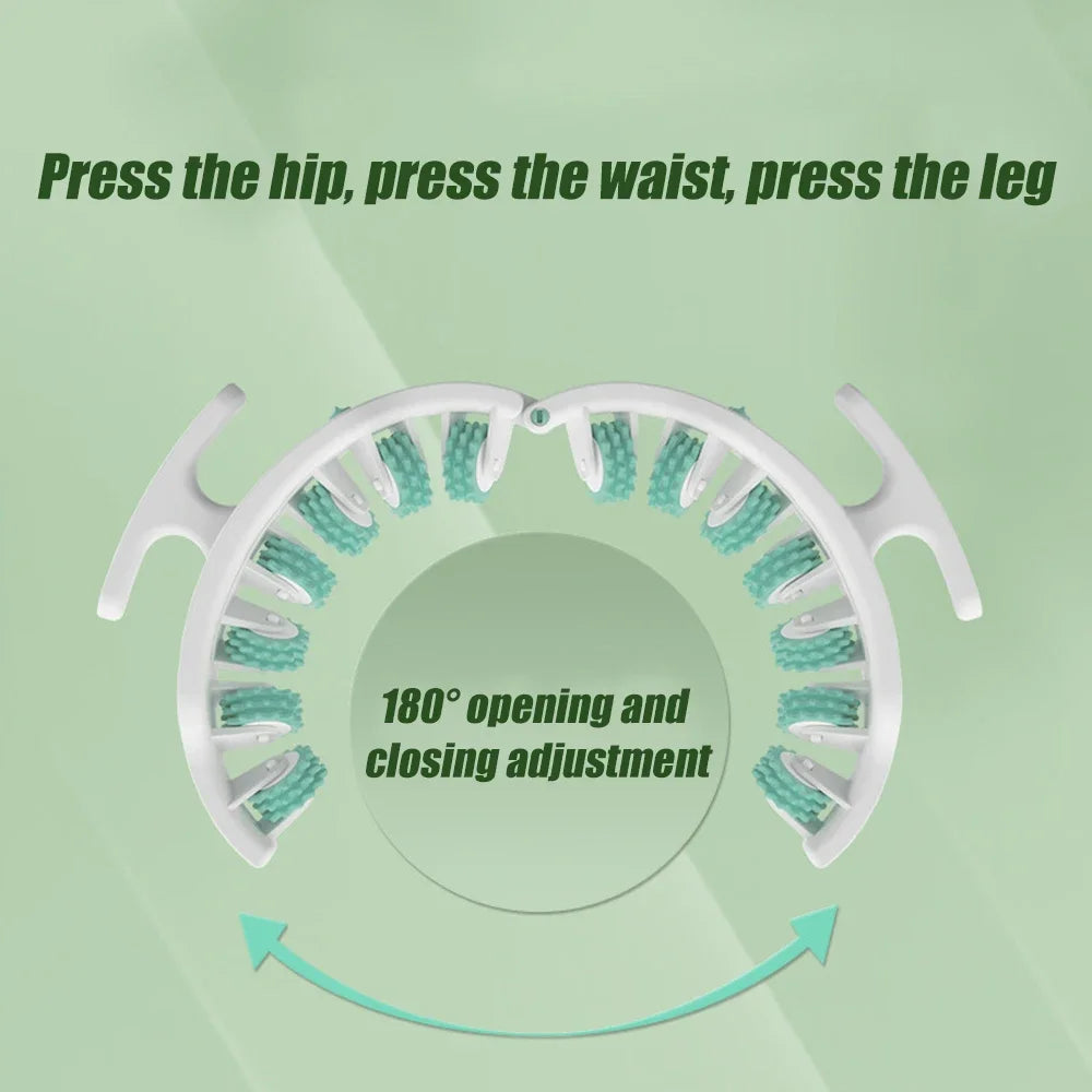 Anti-Cellulite Body Massage Roller - Manual Muscle Massager for Neck, Shoulders, Back, Arms & Legs