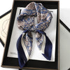 60 Colors Silk-Feel Satin Square Scarf 70 x 70 cm (27.6 x 27.6 in) — Women's Hair Wrap, Bandana, Foulard, Hijab