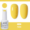 Glitter Gel Nail Polish 15ml Soak-Off UV/LED Base & Top Coat, 321 Colors