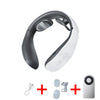 USB Rechargeable Neck & Shoulder Pulse Massager – 6 Modes, 9 Levels, Heat Therapy for Cervical Pain Relief