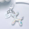 Acrylic Balloon Dog Keychain – Cute Cartoon Bag Charm for Women, Couples, Cars & Backpacks