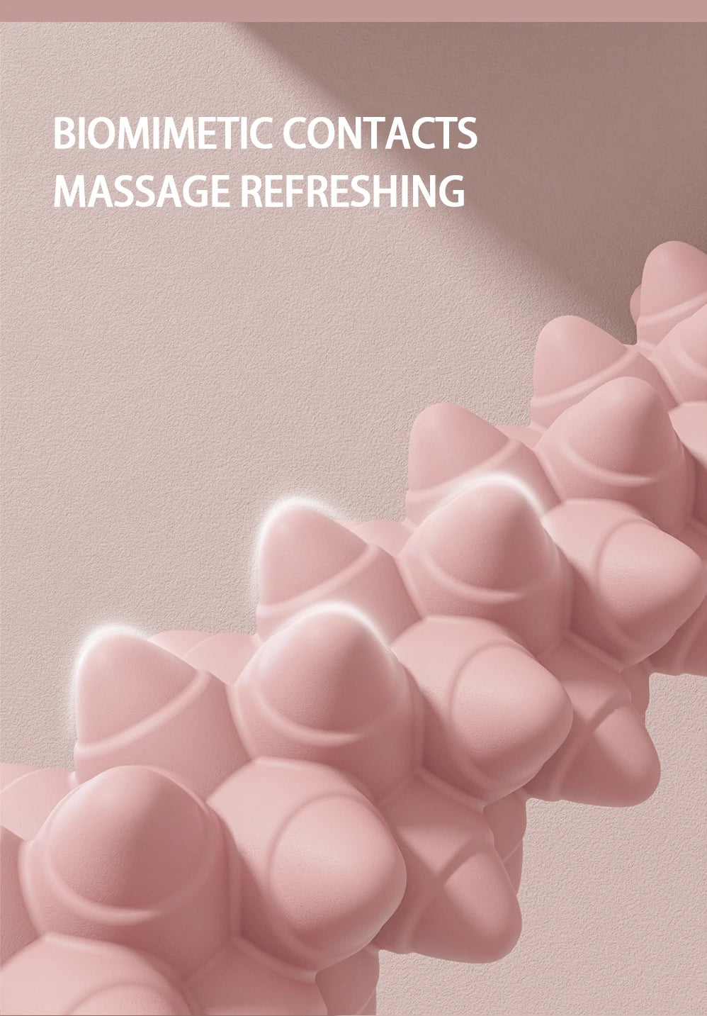 Wolf Tooth Muscle Massage Stick Roller - TPE Deep Tissue Massager for Calves, Thighs, Arms & Forearms, Yoga & Fitness Recovery