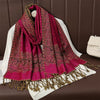 Cashmere-Feel Pashmina Shawl – Women's Warm Winter Scarf Wrap, 70 x 190 cm (27.6 x 74.8 in)
