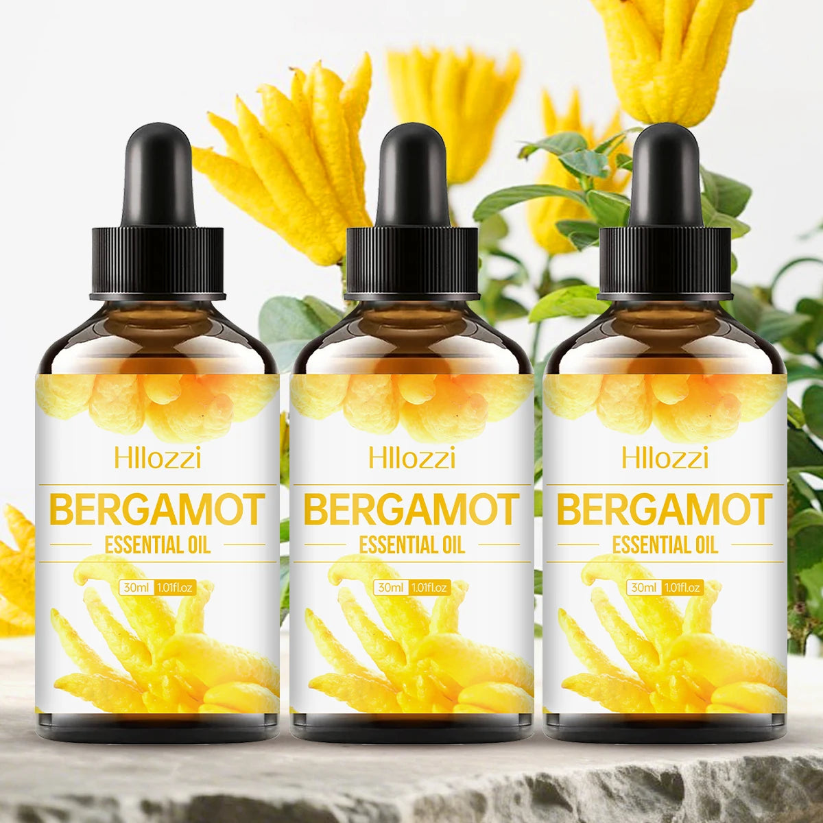 Pure Bergamot Essential Oil – Aromatherapy Diffuser Oil for DIY Blends & Natural Fragrance